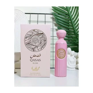 Profumo Arabo Qasas Blush Manasik — Eau de Parfum floreale femminile