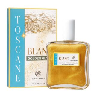 Profumo Blanc Golden Glow 100 ml Glitterato — Gourmand Latte e Caramello