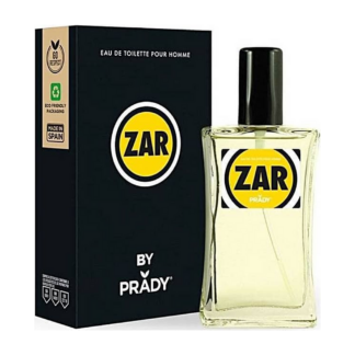 Eau de Toilette Zar by Prady 90 ml — Uomo Legnosa Speziata