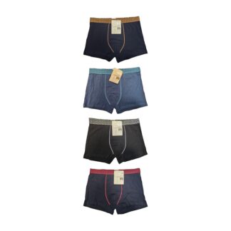 Boxer Uomo I&S Underwear — Nero, Rosso, Arancione, Blu
