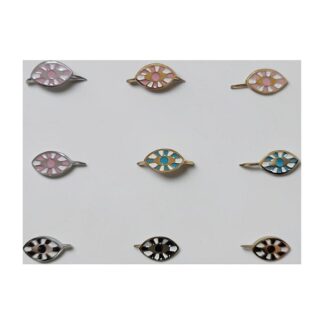 Anello Regolabile a Occhio Portafortuna – Smalto Colorato