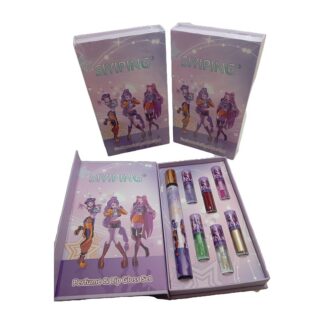 Set Make Up Bambina — 5 Lip Gloss, Ombretto Oro e Profumo Dolce