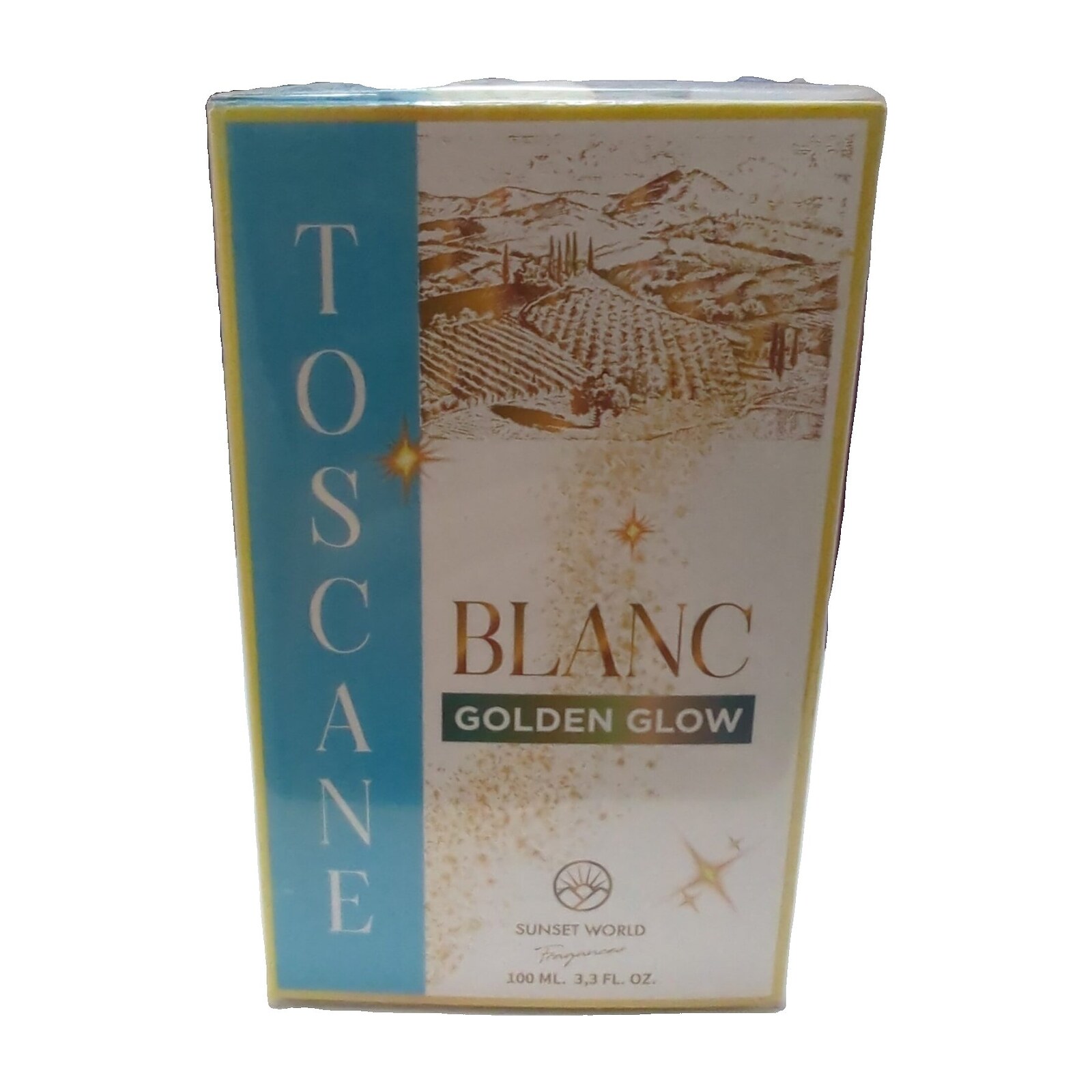 Profumo Blanc Golden Glow 100 ml Glitterato — Gourmand Latte e Caramello