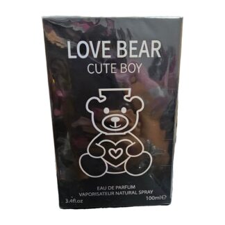 Profumo Uomo Love Bear 100 ml — Legnoso Speziato Rosa Scura e Cashmeran