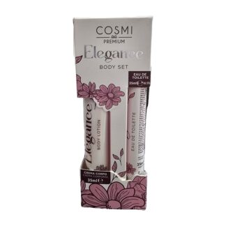 Body set donna Elegance profumo+crema corpo