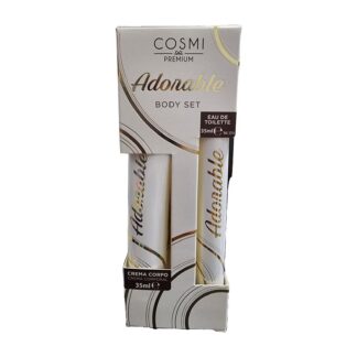 Body set donna profumo+crema corpo