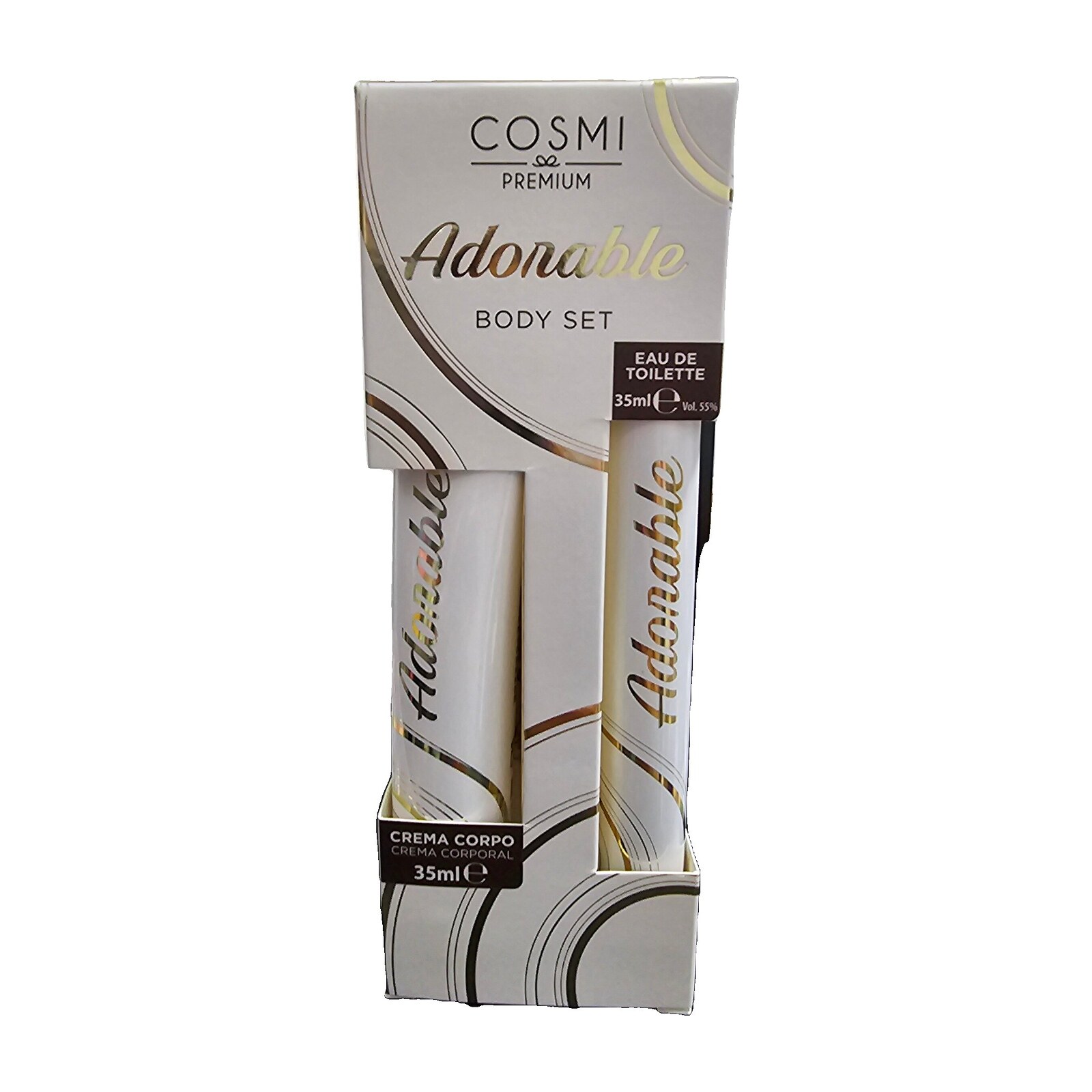 Body set donna profumo+crema corpo