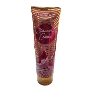 Crema corpo fragola e panna