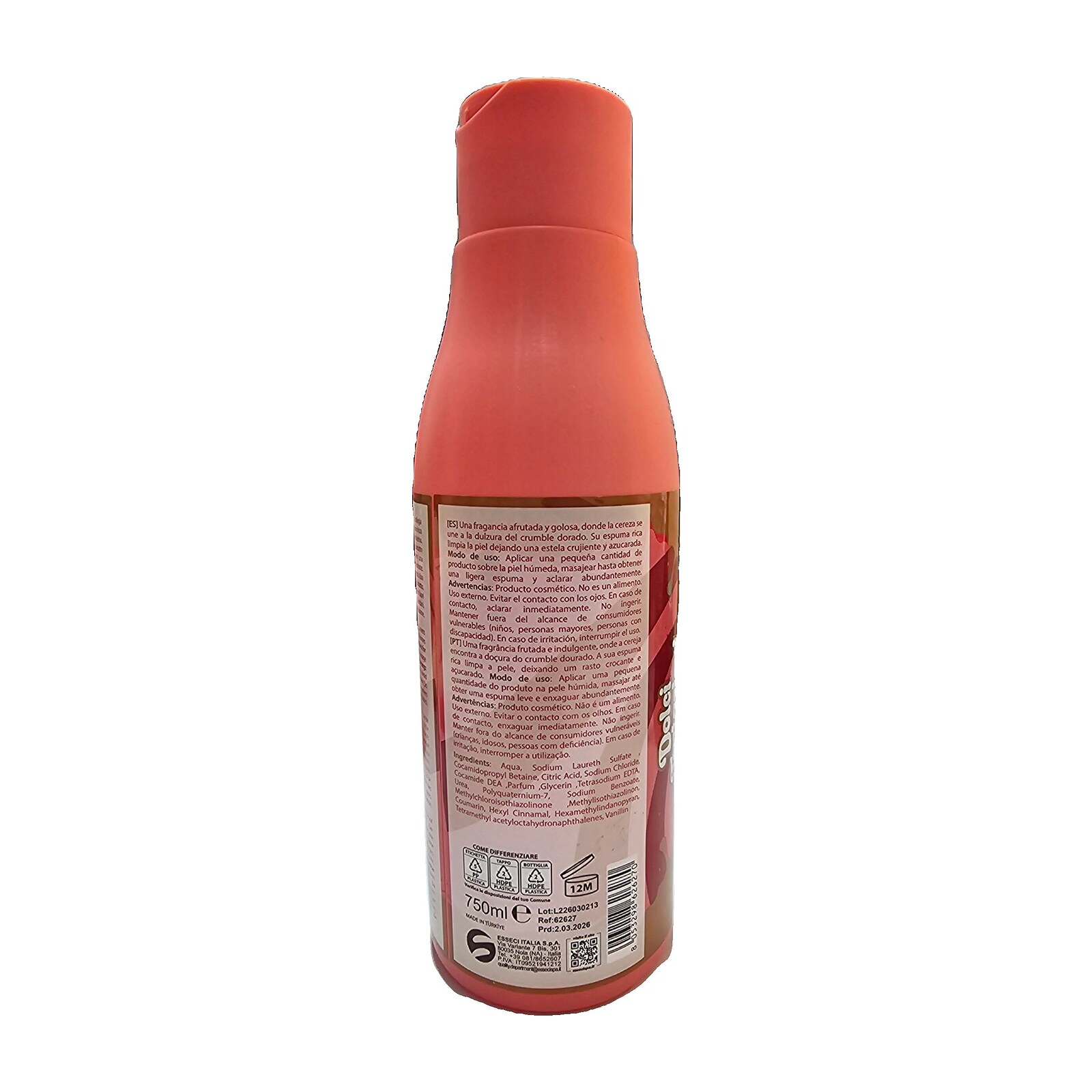 Bagnoschiuma Cherry crumb cake 750 ml - immagine 2