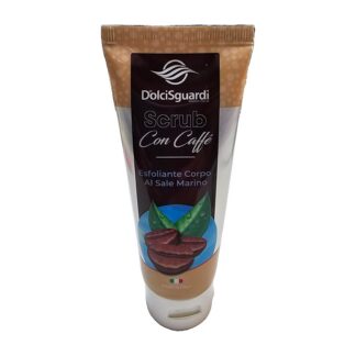 Scrub esfoliante corpo con caffè al sale Marino della dolci sguardi da 100ml