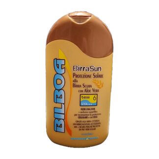 Abbronzante Bilboa alla birra scura e aloe vera protezione 6