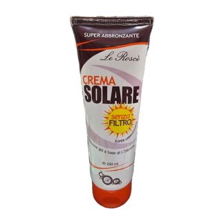 Crema solare super abbronzante  senza filtro Le Rosso 250ml