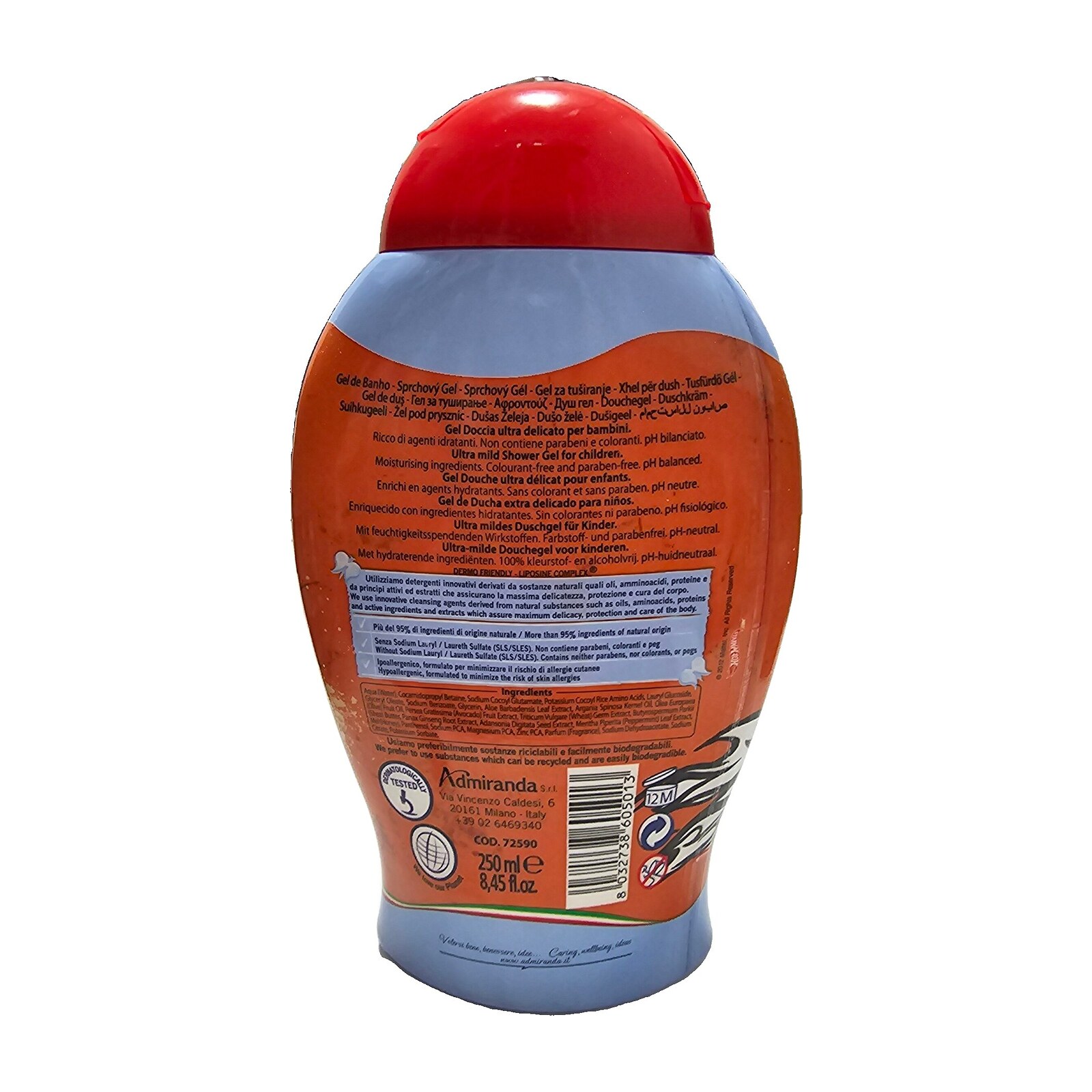Gel doccia bambino delle Hot Wheels 250 ml - immagine 2
