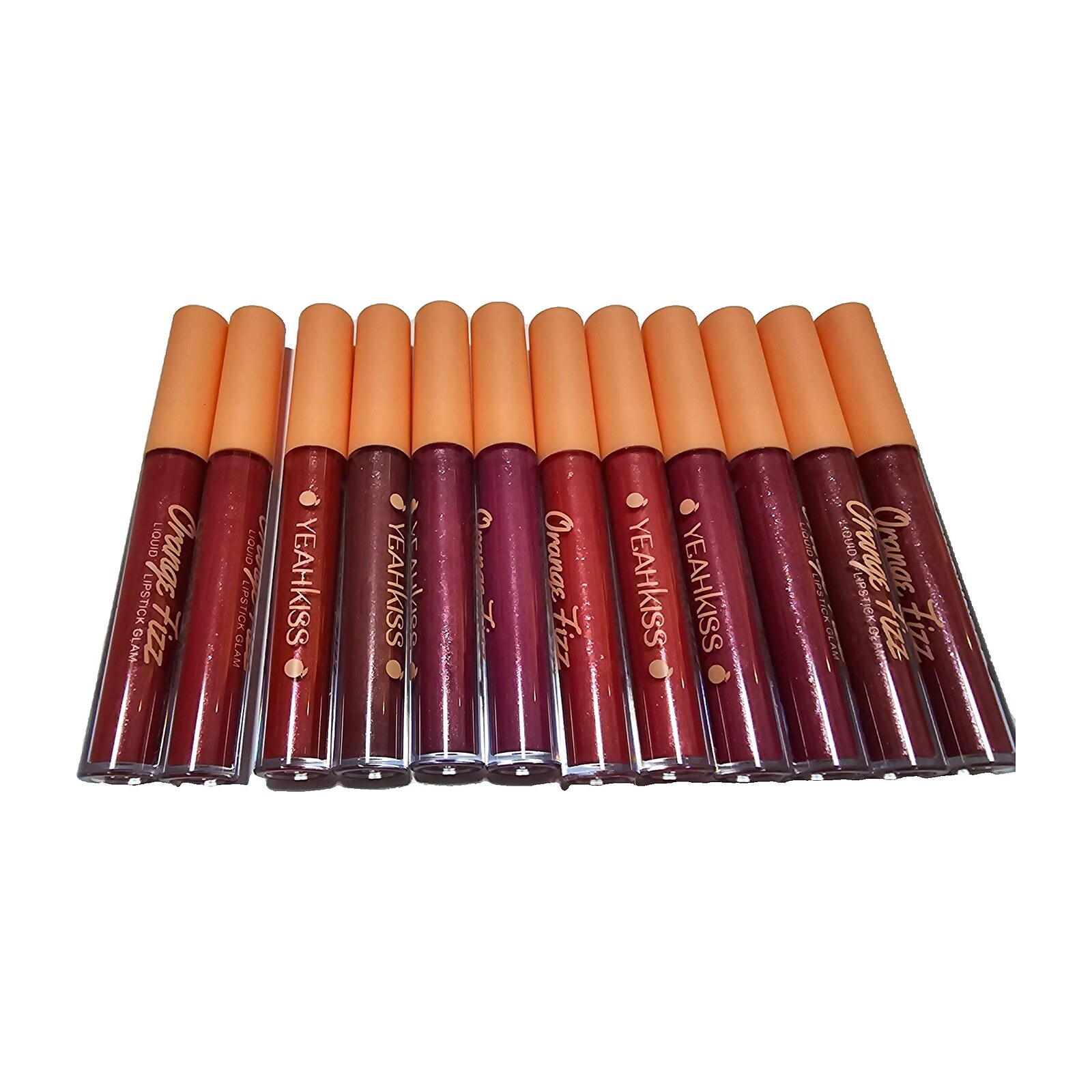 Rossetto liquido glitter Orange Fizz — colore a scelta