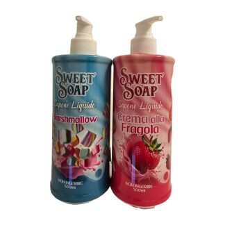 Sapone Liquido Sweet Soap 500 ml — profumo a scelta