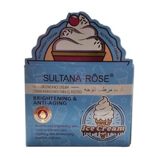 Crema viso idratante Ice Cream Sultana Rôse — illuminante e anti-age