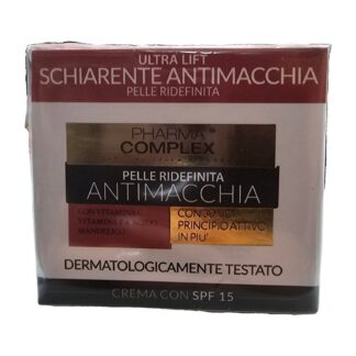 Crema viso schiarente antimacchia Ultra Lift Pharma Complex SPF15
