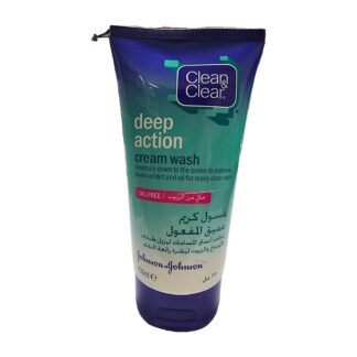 Detergente viso Clean & Clear Deep Action Cream Wash 150 ml — oil free