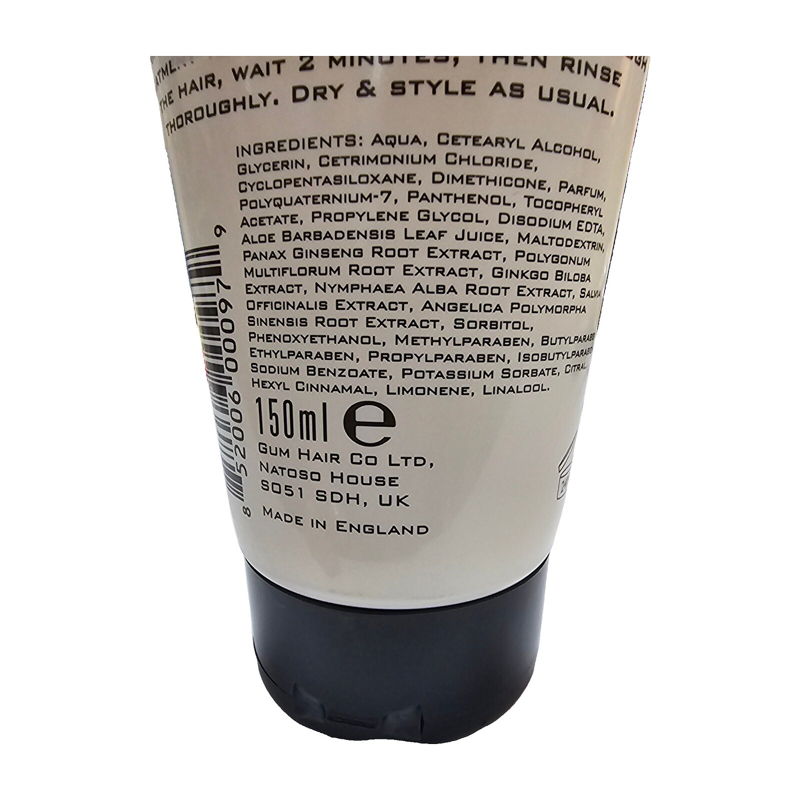 Balsamo anti-crespo Gum Hair "2 Minute Makeover" 150 ml — capelli grossi e ribelli - immagine 2