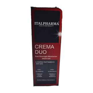 Crema viso Italpharma "Crema Duo" — trattamento anti-età giorno/notte