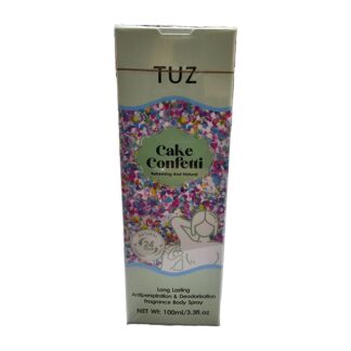 Body spray TUZ "Cake Confetti" 100 ml — antitraspirante e deodorante