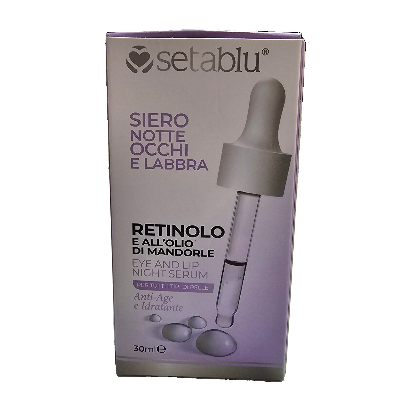 Siero occhi e labbra Setablu 30 ml all'olio di mandorle — principio attivo a scelta - immagine 3