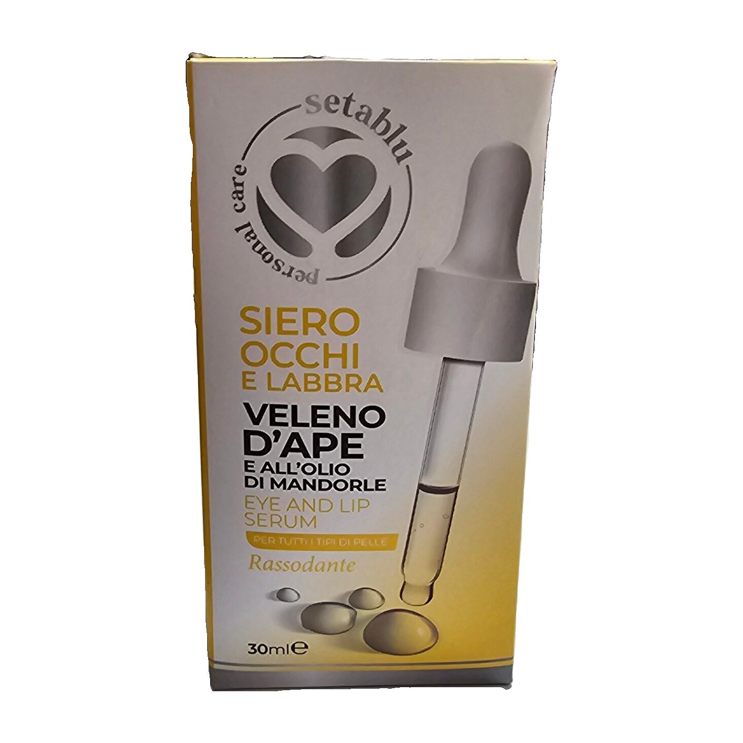 Siero occhi e labbra Setablu 30 ml all'olio di mandorle — principio attivo a scelta - immagine 4
