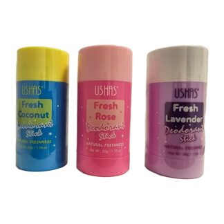 Deodorante stick USHAS 50 g Natural Freshness — profumazione a scelta