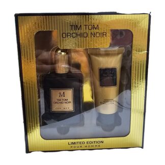 Set uomo Tim Tom Orchid Noir Limited Edition — eau de toilette 50 ml e shower gel 50 ml