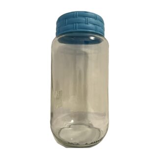 Barattolo in Vetro con Tappo Rattan 1L