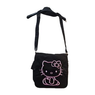 Borsa a tracolla Sanrio Hello Kitty nera - piccola