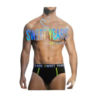 Set 6 Slip Uomo Sweet Years Art.959 — 2 Neri, 2 Blu, 2 Grigi