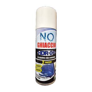 Spray Anti Ghiaccio No Ghiaccio HDR-09 200 ml — 2 Funzioni Scioglie e Previene