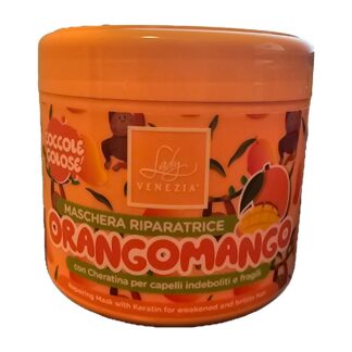 Maschera Riparatrice OrangoMango Lady Venezia con Cheratina 500 ml