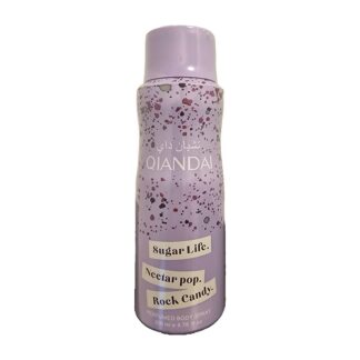 Body Spray Profumato QIANDAI Sugar Life — Nectar Pop, Rock Candy, 200 ml