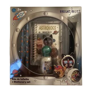 Set Bright Boyz Astrodogs — Eau de Toilette + Quaderno, Matite e Righello, Bambini 3+